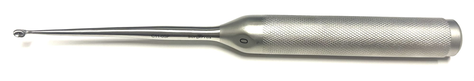 WALLIE-HEINIG TYPE 11" CURETTE  0, STR, 11"