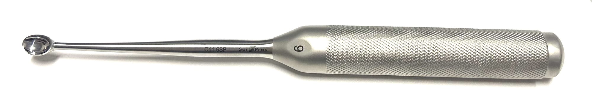 WALLIE-HEINIG TYPE 11" CURETTE  6, STR, 11"