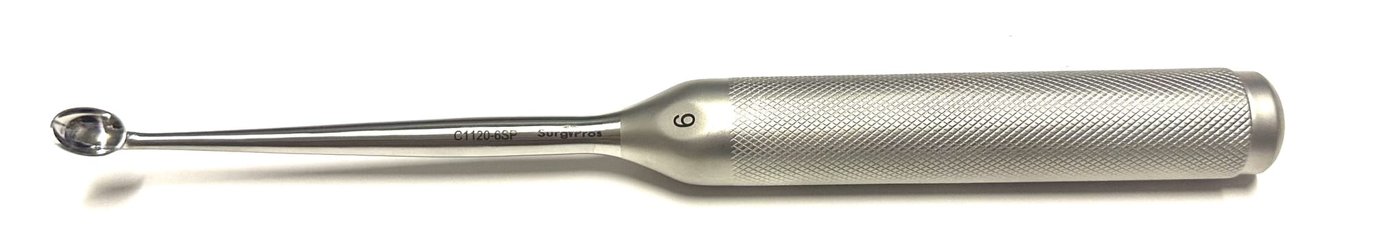 WALLIE-HEINIG TYPE 11" CURETTE  6, ANG, 11"