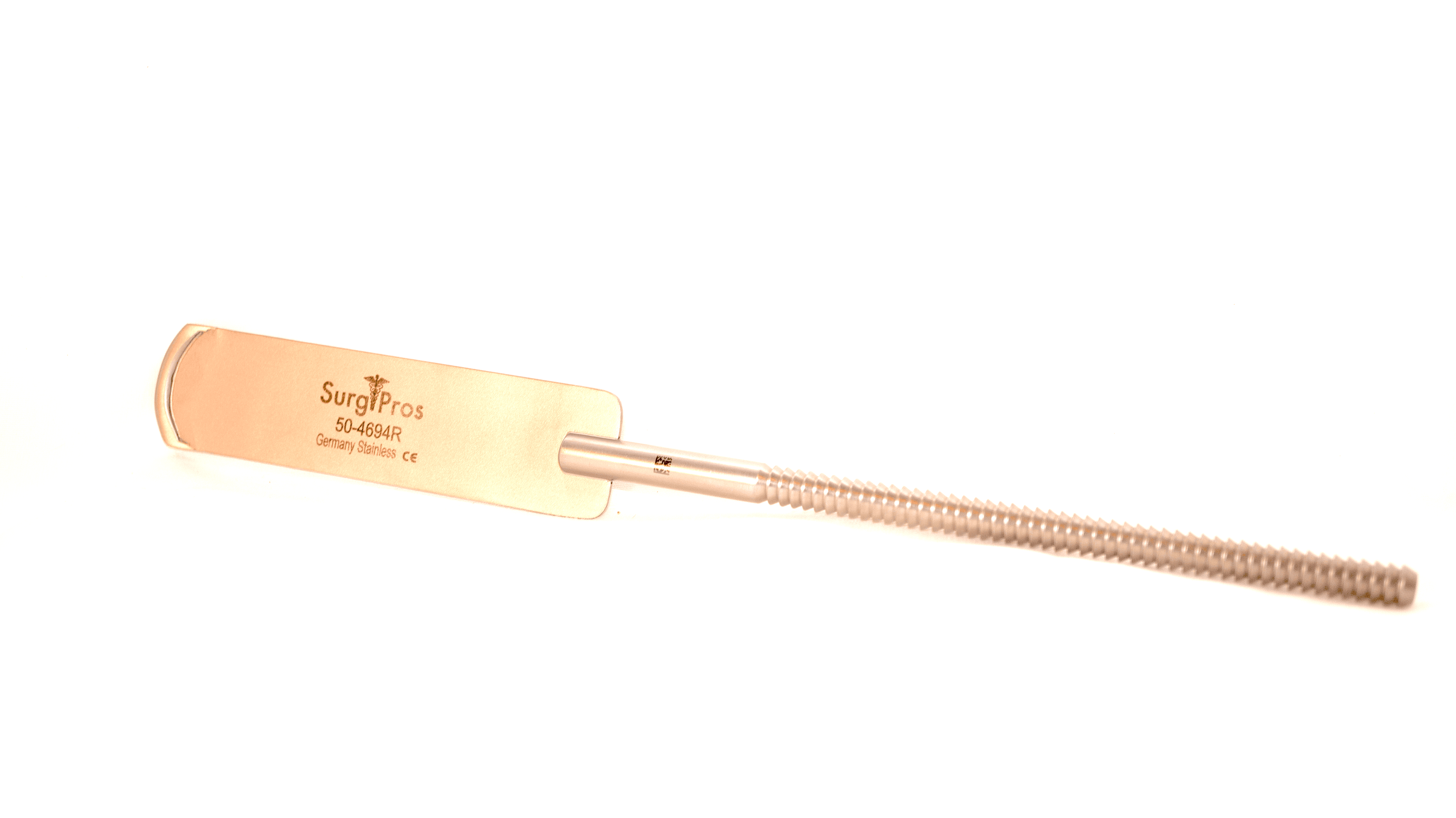 MALLEABLE RETRACTOR BLADE 1"X 4" W/ LIP ROUND GROOVES ROTATING