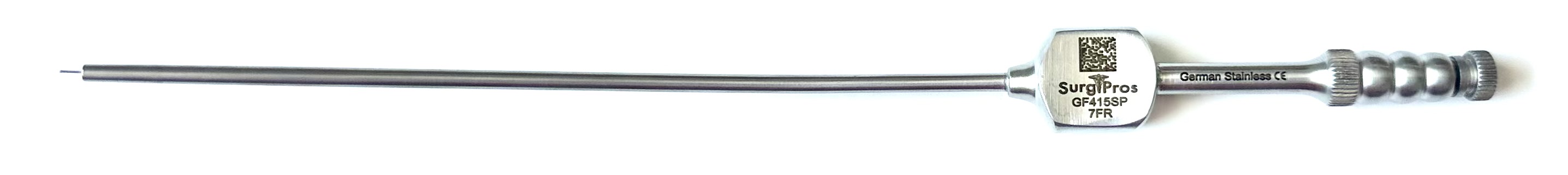 FUKUSHIMA TEARDROP SUCTION 7FR 8" WORKING LENGTH 5 1/2"