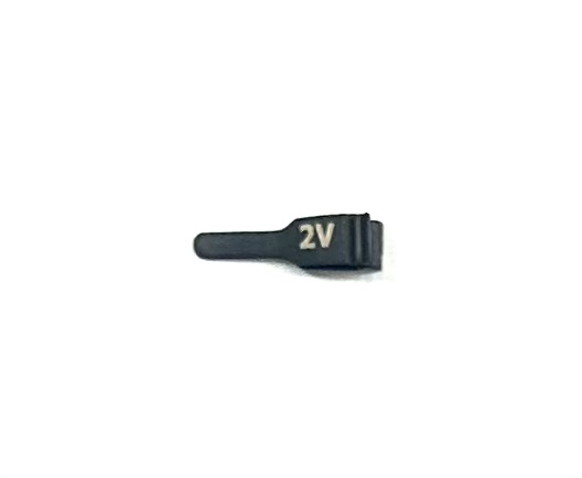 Single Clamp, General Purpose 0.6-1.5mm Vessel diameter Black