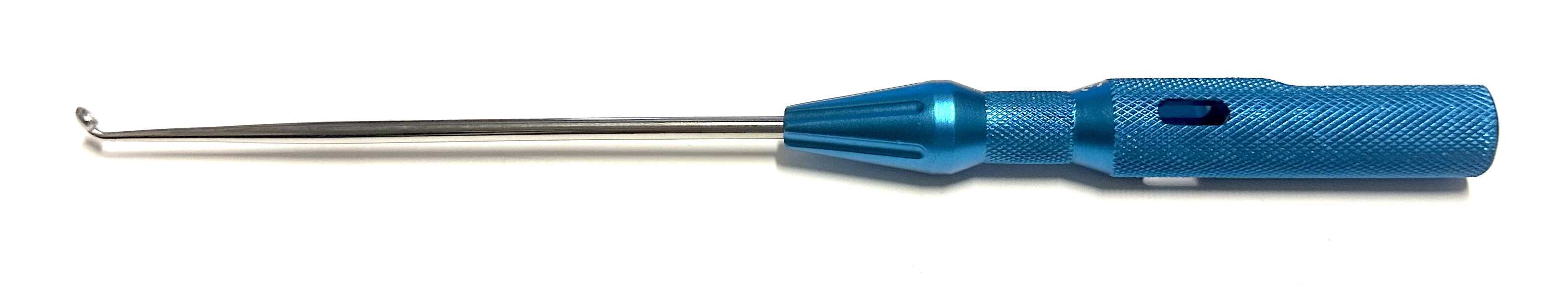 MICRO CERVICAL CUR 000 ANG 9 1/4" TURQUOISE