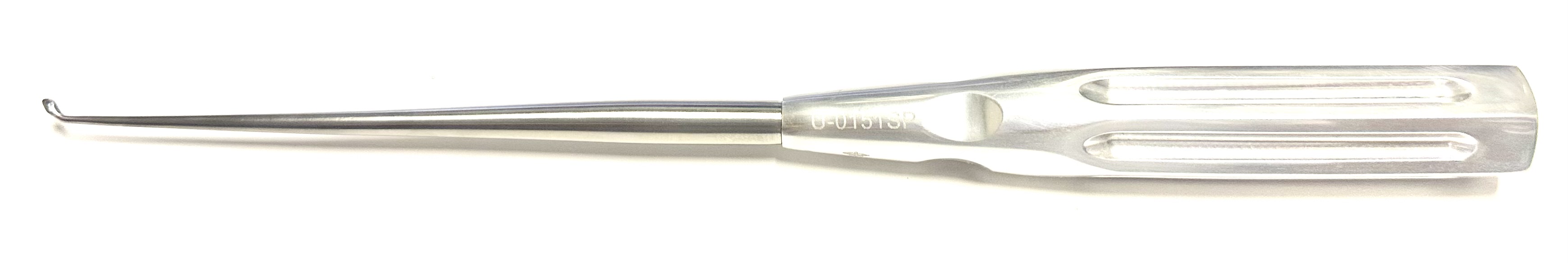 5-0 CERVICAL CURETTE REVERSE ANGLED 10" SILVER