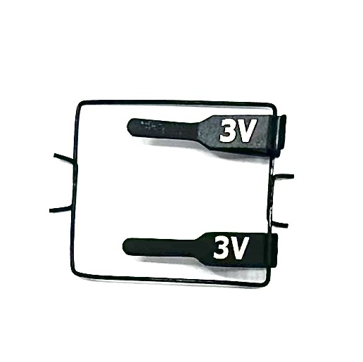 BB3VB Double Clamp, General Purpose, Stationary, 1.0-2.25mm Vessel diameter, Black