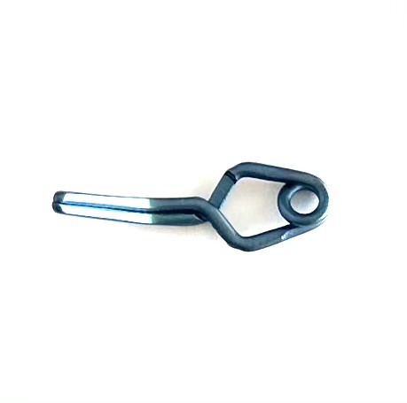 CLIP YASARGIL-TYPE TITANIUM TEMPORARY OCCLUSION ANGLED 9 MM