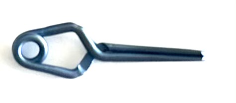 CLIP YASARGIL-TYPE TITANIUM TEMPORARY OCCLUSION SLIGHTLY CURVED 11MM
CURVED 11MM