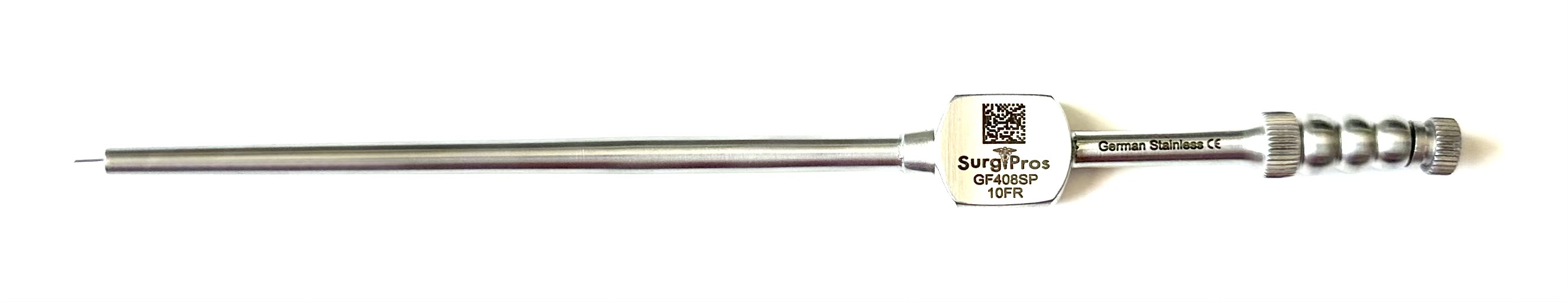 FUKUSHIMA TEARDROP SUCTION 10FR 6 1/2" WORKING LENGTH 4"