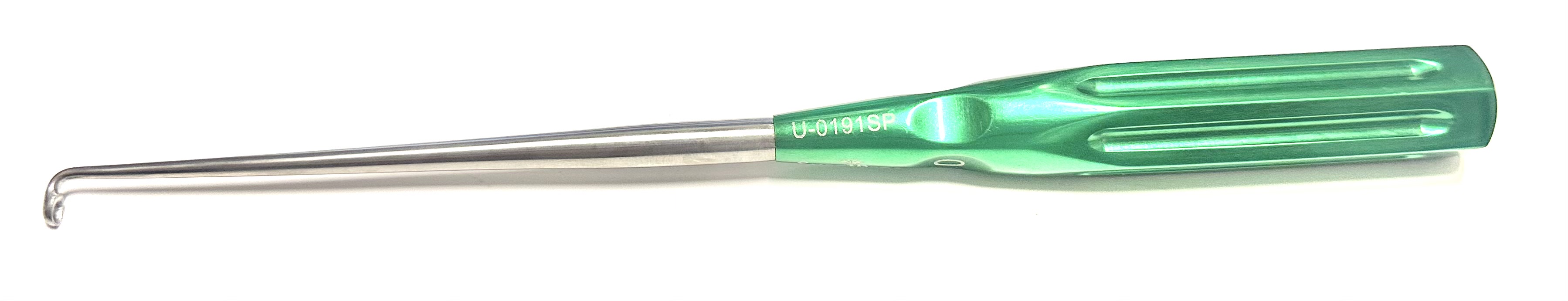0 CERVICAL CURETTE ANGLED 90 DEGREES10" GREEN