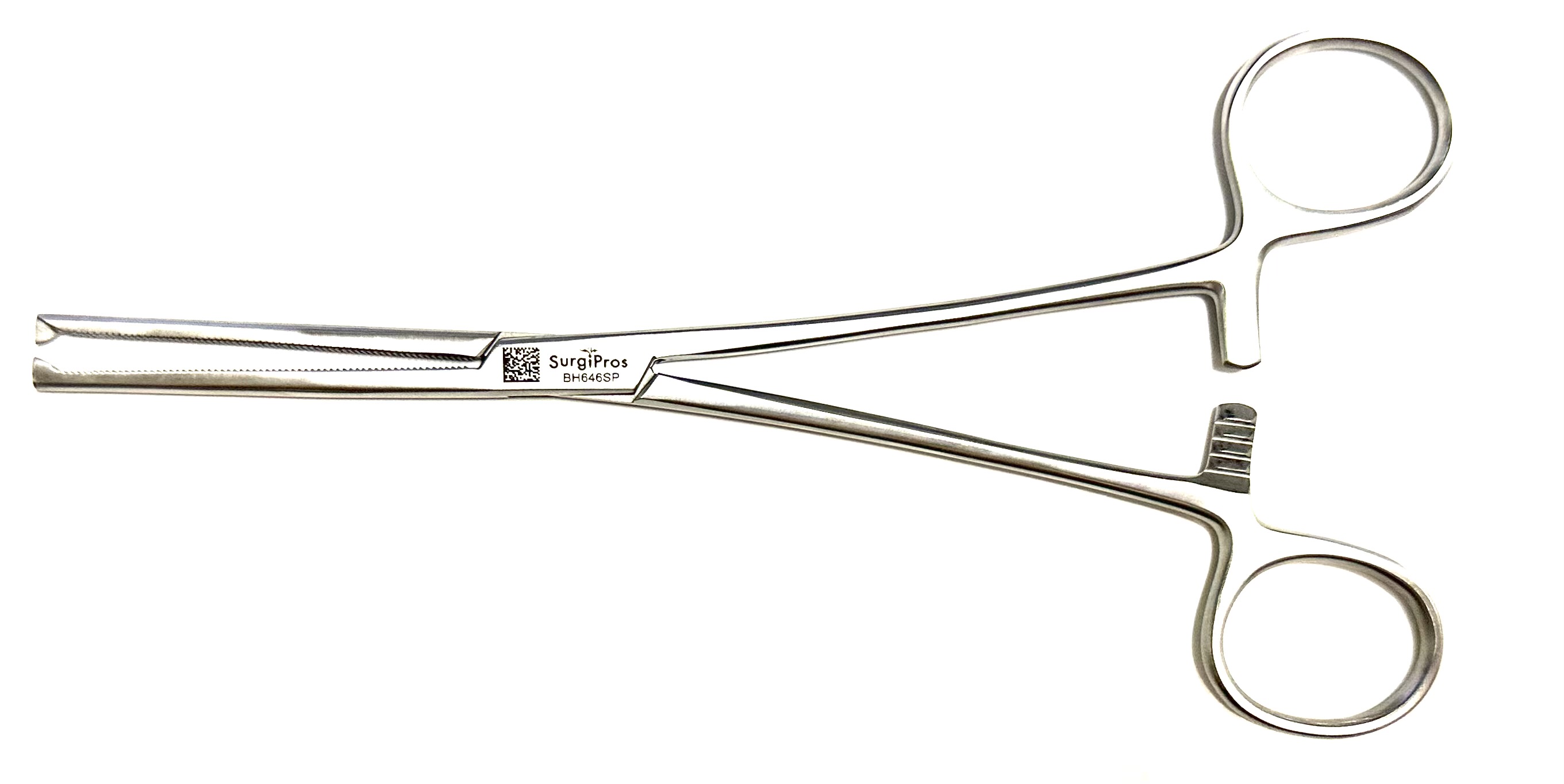 KOCHER-OCHSNER FORCEPS STR 1X2 8"