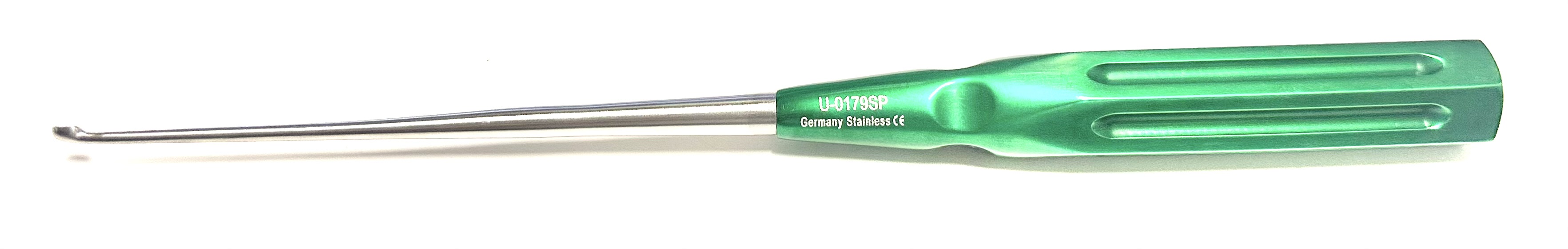 0 CERVICAL CURETTE STRAIGHT10" GREEN