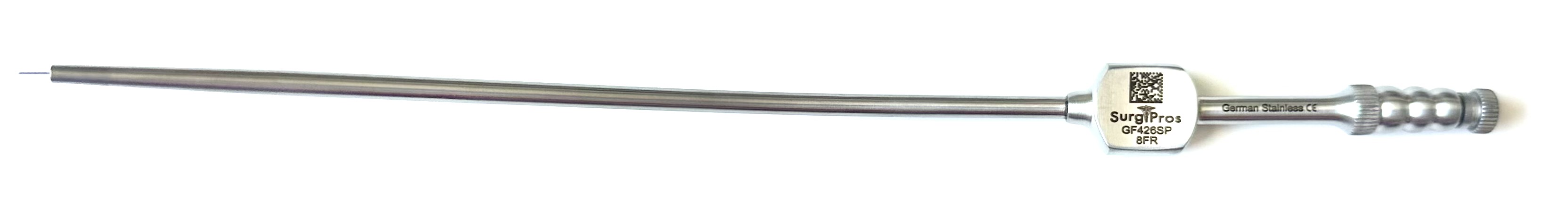FUKUSHIMA TEARDROP SUCTION 8FR 9" WORKING LENGTH 6 1/2"