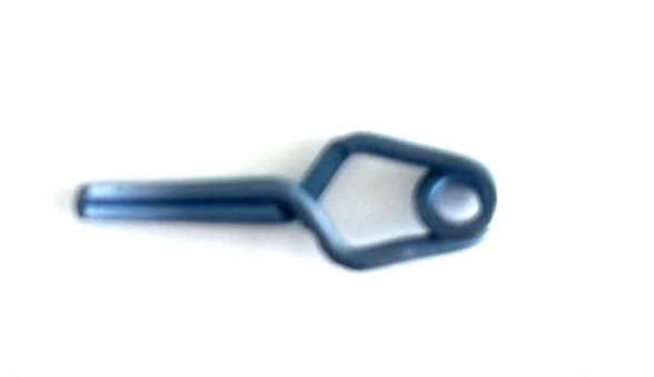 CLIP YASARGIL-TYPE TITANIUM TEMPORARY OCCLUSION SLIGHTLY CURVED 9MM
