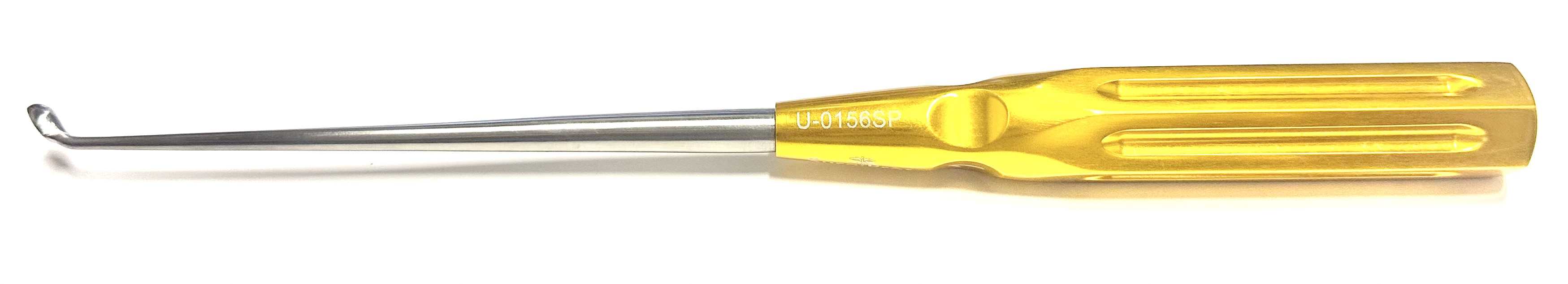 1 CERVICAL CURETTE REVERSE ANGLED 10" ORANGE