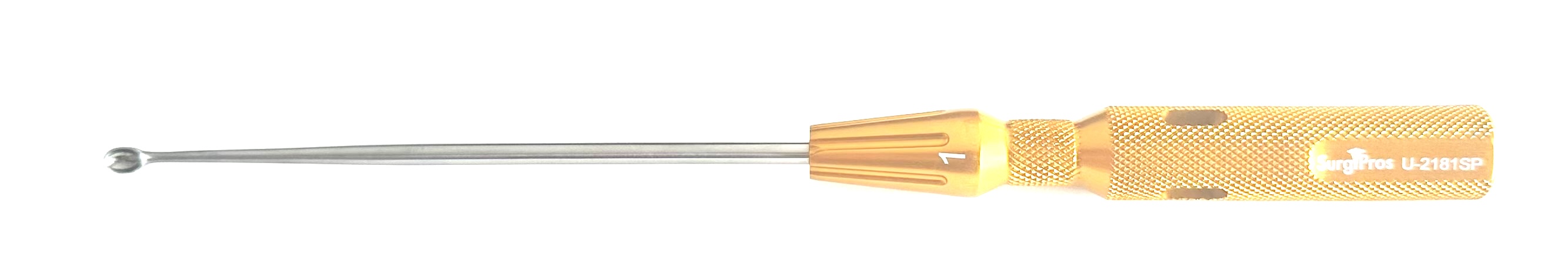 MICRO CERVICAL CUR 1 STR 9 1/4" ORANGE
