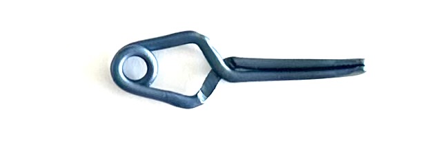 CLIP YASARGIL-TYPE TITANIUM TEMPORARY OCCLUSION STRONG CURVED 11MM