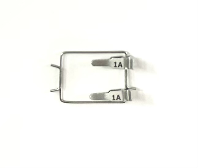 BB1A Double Clamp For Thick Walled Arteries, Stationary, 0.4-1.0mm Vessel diameter