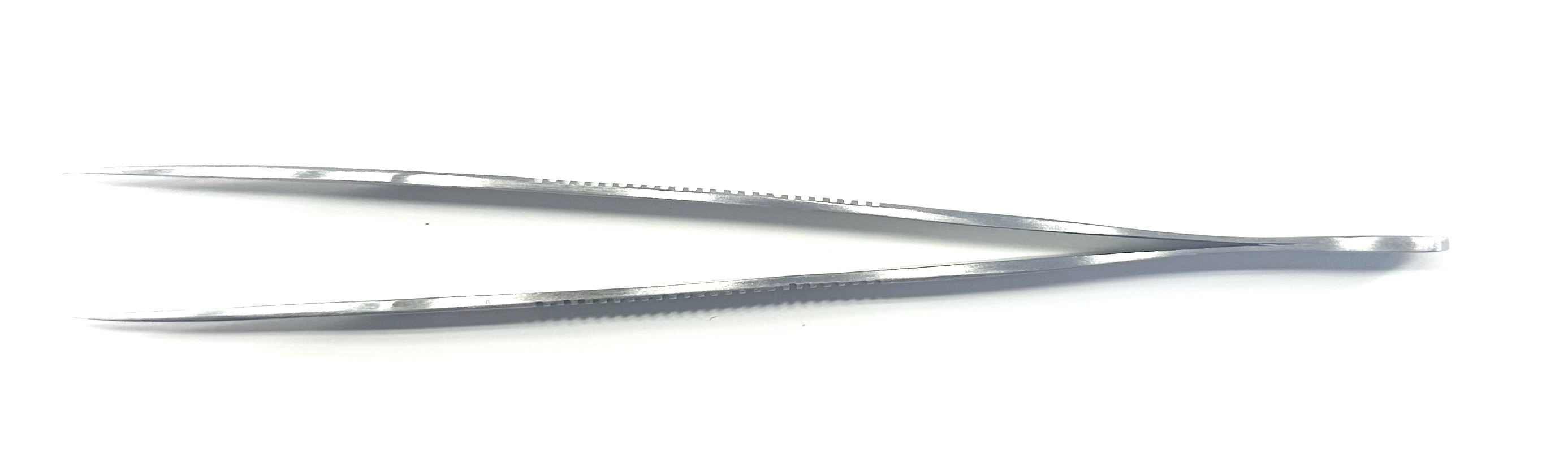Forceps Non-Magnetic 18cm, Flat Handle 9mm wide, Straight Tip 0.3mm