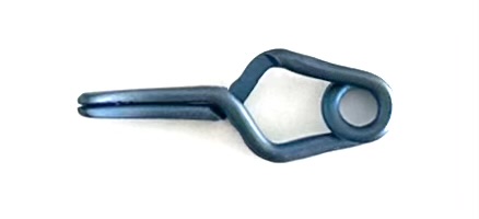 CLIP YASARGIL-TYPE TITANIUM TEMPORARY OCCLUSION SLIGHTLY CURVED 7MM
