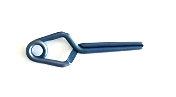 CLIP YASARGIL-TYPE TITANIUM TEMPORARY OCCLUSION STRAIGHT 11MM