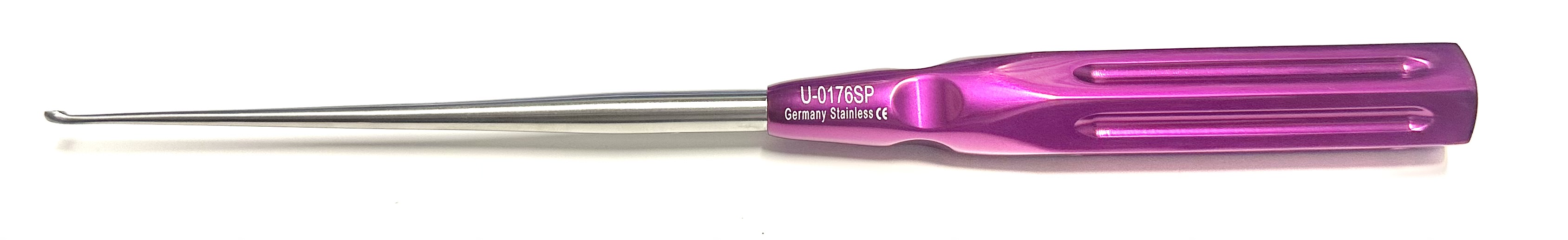 4-0 CERVICAL CURETTE STRAIGHT 10" VIOLET