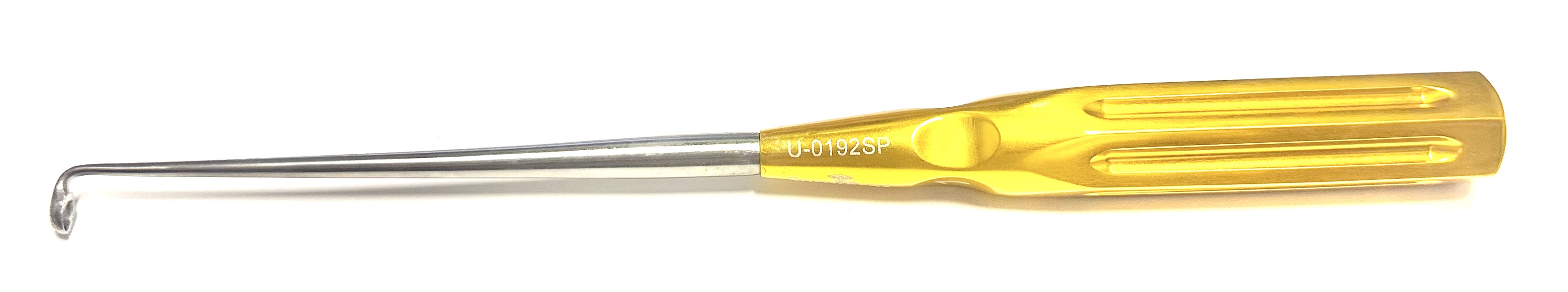 1 CERVICAL CURETTE ANGLED 90 DEGREES 10" ORANGE