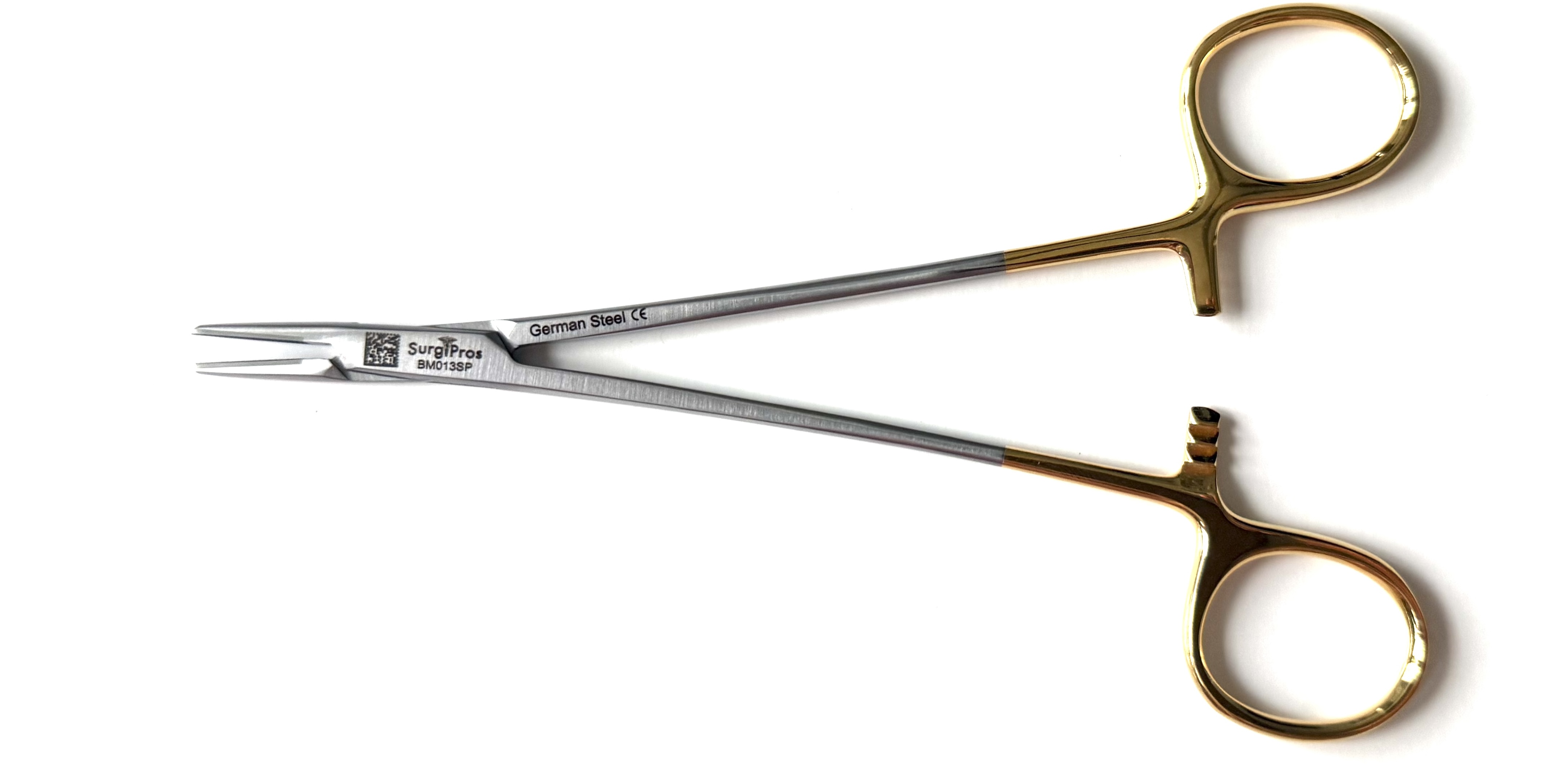 TC BABY-CRILE-WOOD NDL HLDR SERRATED 6"