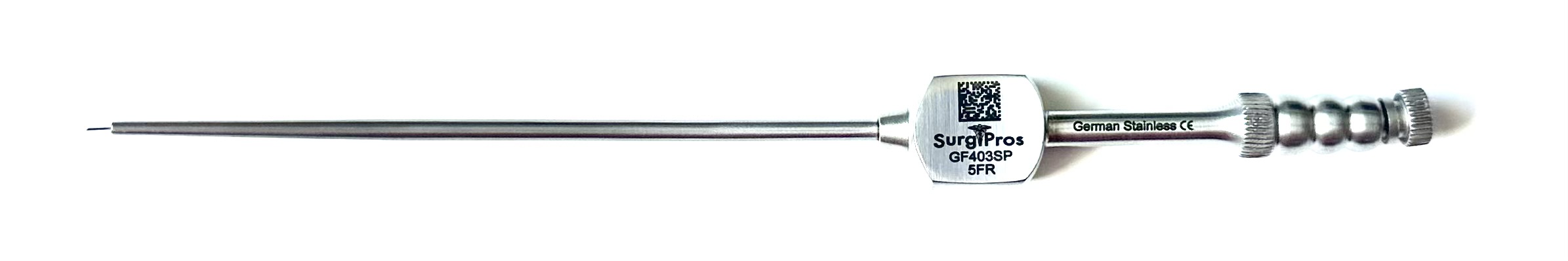 FUKUSHIMA TEARDROP SUCTION 5FR 6 1/2" WORKING LENGTH 4"