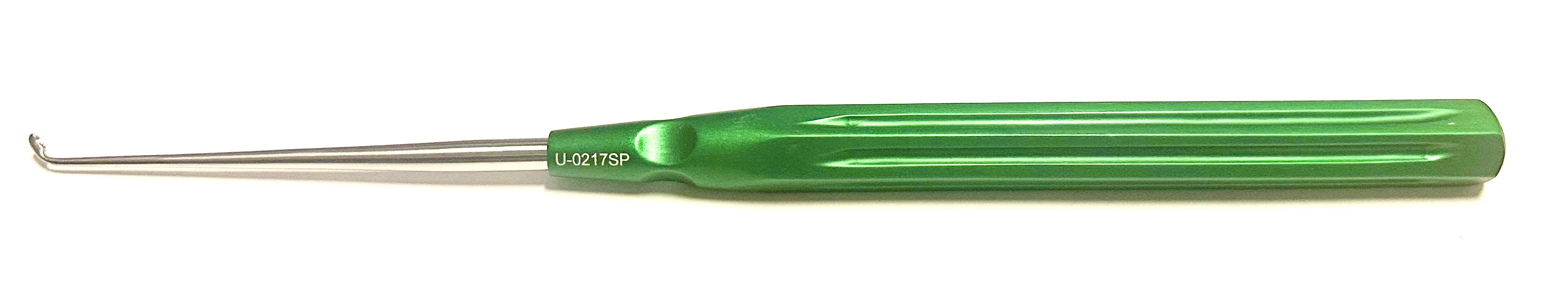 0 CERVICAL CURETTE ANGLED13 3/4" GREEN