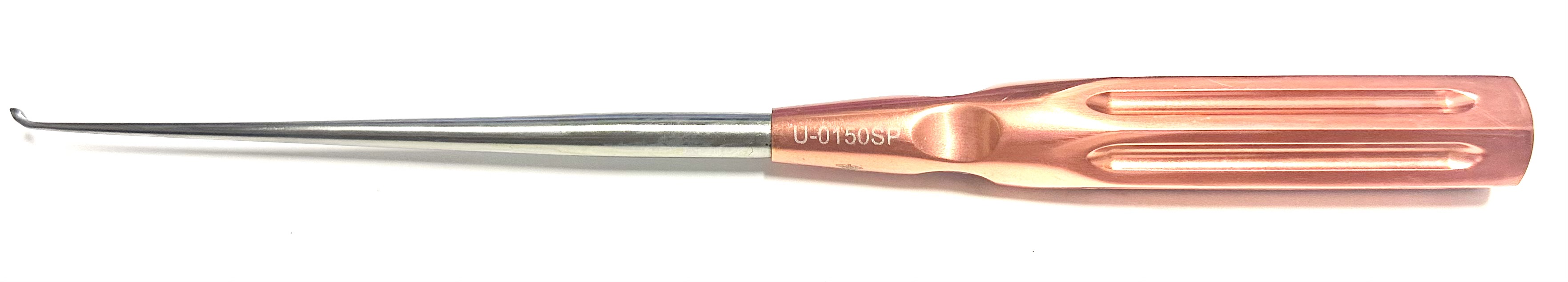 6-0 CERVICAL CURETTE REVERSE ANGLED 10" RED