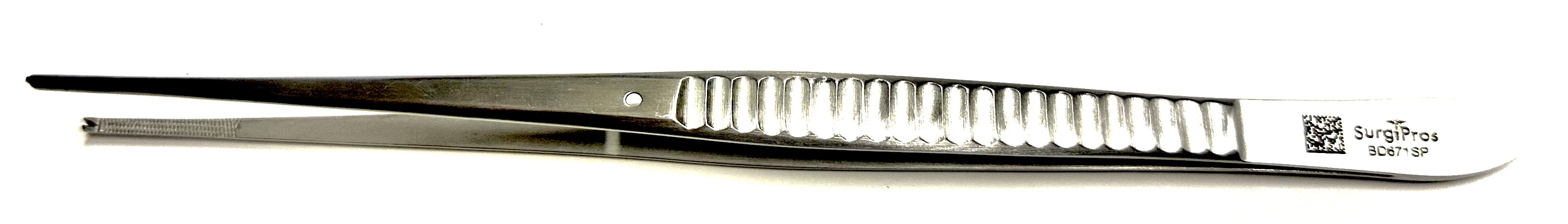 WAUGH DEL.TISSUE FORCEPS 1X2 8"