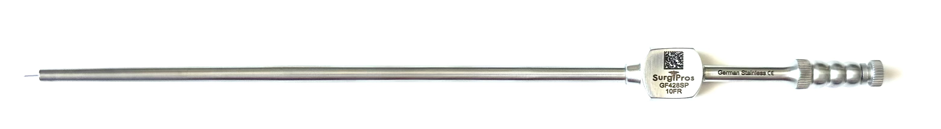 FUKUSHIMA TEARDROP SUCTION 10FR 9" WORKING LENGTH 6 1/2"
