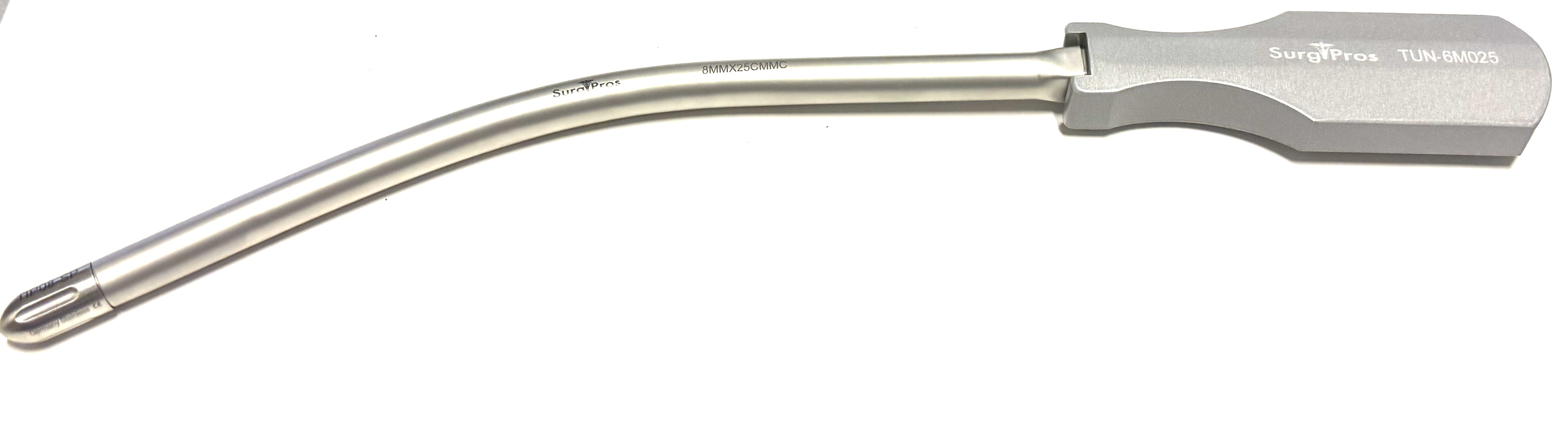 TUNNELER 6MM X 25CM MEDIUM CURVE WITH 8MM TIP