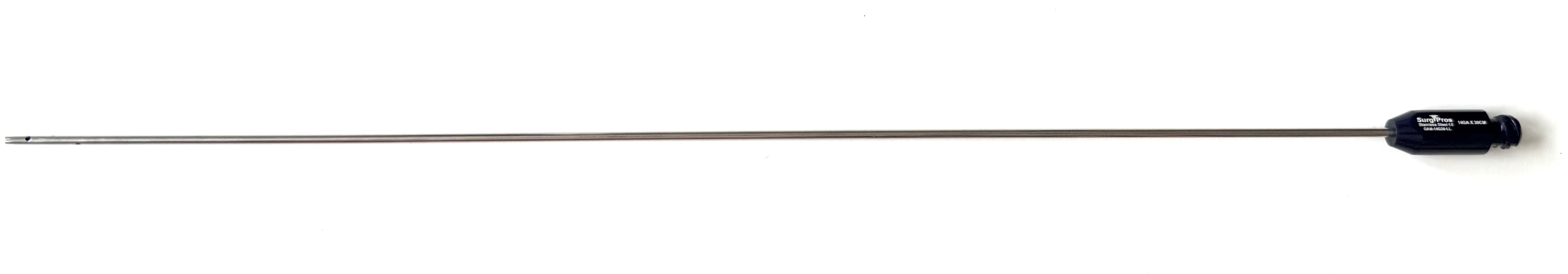 GARDEN SPRAY NEEDLE, 14GA X 30CM, WITH LUER LOCK HUB, BLUNT TIP